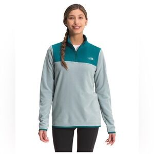 NWT THE NORTH FACE TKA GLACIER QUARTER ZIP FLEECE TOP WOMEN'S Size XS
